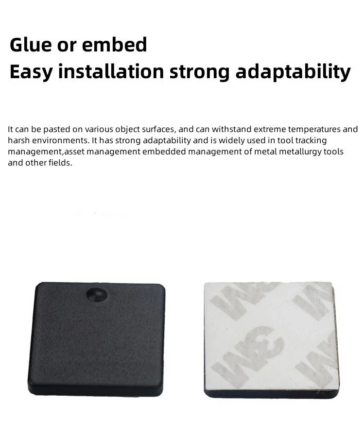 ISO18000-6c Long Range Passive RFID UHF Ceramic Tags NFC Anti Metal Labels