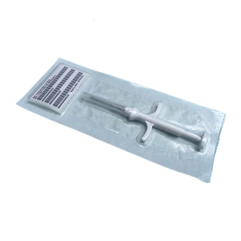 2.12*12mm 134.2kHz RFID pet glass tag with animal ID microchip