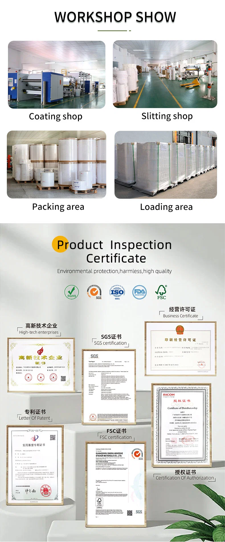 RFID Aviation Airport Special Top Direct Thermal Paper Self-Adhesive Baggage Tag Label Packaging Raw Materials Paper