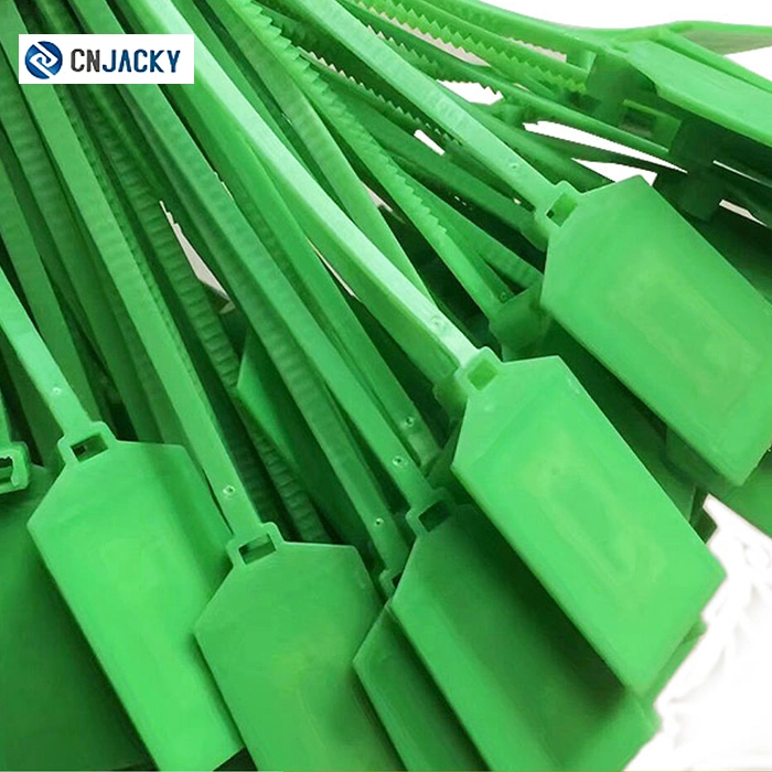 Passive Plastic UHF Cable Tie Seal Tags RFID Tracking Label for Pallet Management