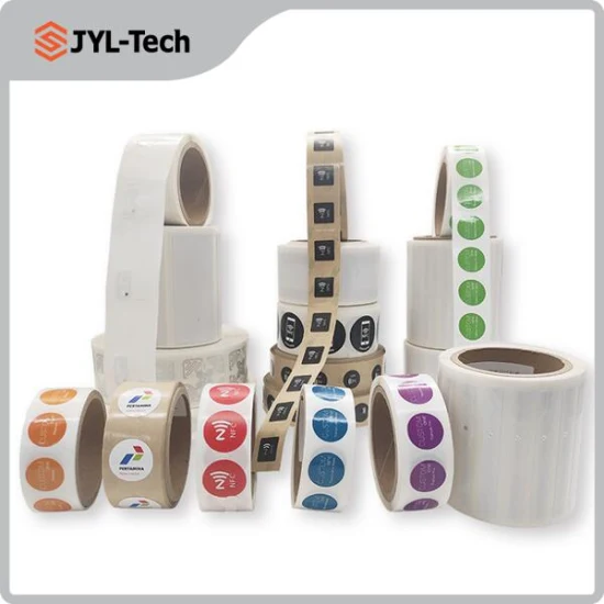 Low Cost ISO14443A 13.56MHz Fudan 1K Byte F08 Chip Paper Adhesive RFID Label