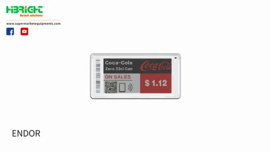Digital Price Electronic Tags 3 Color ESL for Supermarket