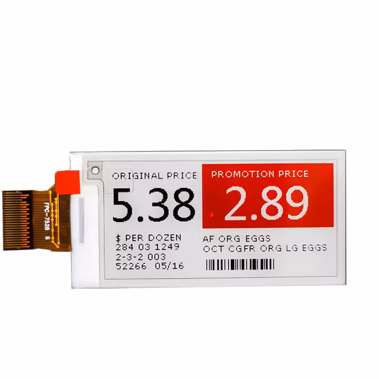 Digital Price Electronic Tags 3 Color ESL for Supermarket
